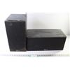 Image 1 : Nuance Speaker Set (Woofer - 18.25" x 8.5" x 7.75"; Tweeter - 15.25" x 10.5" x 7.5") As is