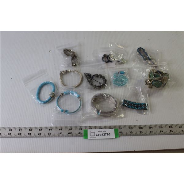 Costume Jewelry (Bracelets, Ear Rings)