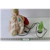 Image 1 : Religious Statues (King Child 12" Tall - No Power, Bulb may be Burnt Out; Virgin Mother 6.5")