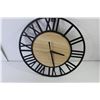 Image 4 : (6) Storage Bins, Stationery Storage, Personal Amenities Holder, Clock (Wood/Metal) 14" Diameter