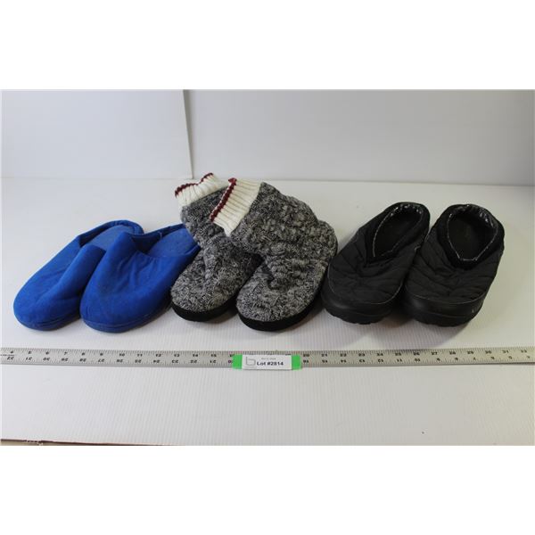 (3) Pairs Women's Footwear ( Columbia Size 13, A Size 7/8, Slippers L Size 9/10)