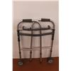 Image 4 : *Invacare Walker - 2 Wheel, Collapsible, Adjustable 20" x 14" Height Adjustable
