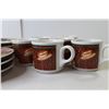 Image 2 : (6) Cups And (7) Saucers "Cappuccino" Set