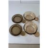 Image 3 : (6) Vision Corning Ware "Smoky Glass" Dishes with Lids (2 - 6.5" Dia, 2 - 5.5" Dia, 2 - 5.25" W)