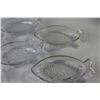 Image 2 : (6) Serving "Fish" Dishes 9" x 4.5" x 1.5"