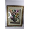 Image 1 : *Framed Flower Print- 24'' x 31.5''