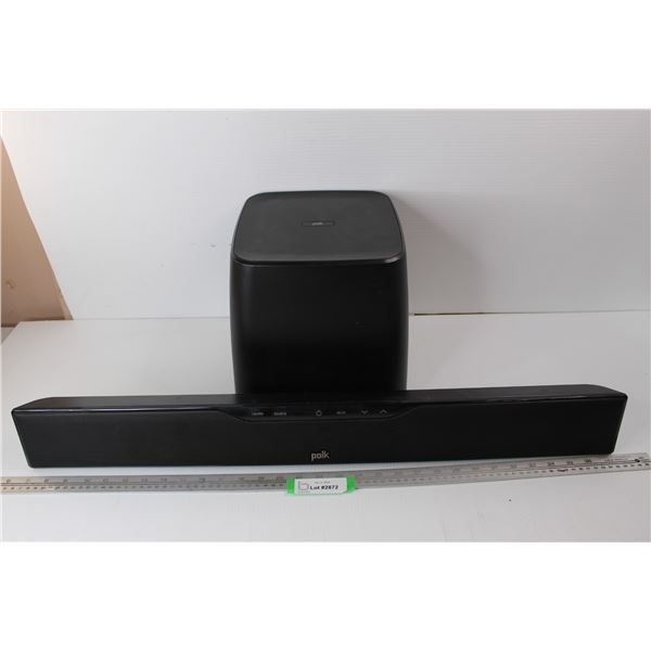 Polk Subwoofer w/ IHT Speaker Bar