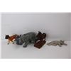 Image 2 : (5) Small Decorative Ornamental Animals, Quarry Critters, Misc.