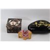 Image 3 : Hudson's Bay Compony Marble Block, Set Of Bird Bookends, (2) Small Ornamental Dogs, Misc.