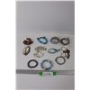 Image 1 : (12) Various Bracelets, Plunder, Aldo, Misc.