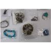 Image 3 : (12) Various Unmarked Pieces Of Jewellery