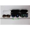 Image 1 : (3) Sets Of Sunglasses w/ Cases