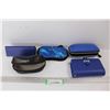 Image 1 : (4) Empty Glasses Cases, Unmarked Blue Wallet