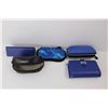 Image 2 : (4) Empty Glasses Cases, Unmarked Blue Wallet