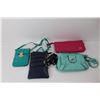 Image 2 : (4) Small Purses/ Wallets, Clair's, Lug, Misc.