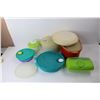Image 2 : (7) Various Containers, Tupperware, Coolgear, Misc.