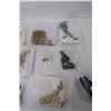 Image 4 : (12) Various Unmarked Pieces Of jewellery, Earrings, Necklaces, Bracelets