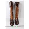 Image 1 : Predictions Leather Boots- Women's Size 8