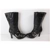 Image 3 : Fioni Leather Boots- Women's Size 8- Some Creases