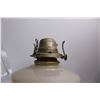 Image 2 : Antique White Flame Co. Kerosene Lamp w/ Red Base