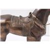 Image 3 : Bronze Horse Cast Figurine - 10" x 12"