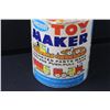 Image 3 : Vintage Tinkertoy Toy Maker in Container - Assorted Parts - as is