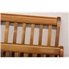 Image 3 : * Vaughan Furniture Co. Wood Bed Frame - 62"x Wide x 46" Headboard Height x 80" Length