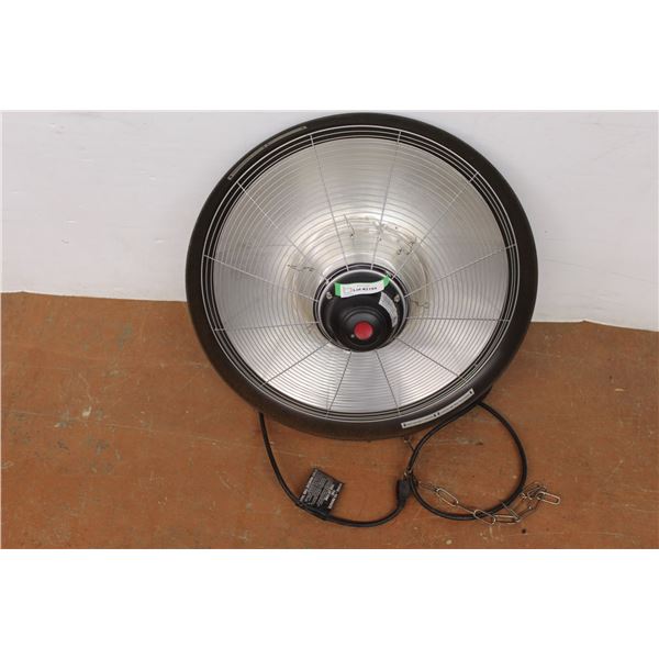 * Hanging Patio Heater - as is - 23" Diameter