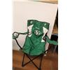 Image 3 : * (4) Folding Lawn Chairs in Garbage Can - as is, Some Wear (Saskatchewan Roughriders Edition Chair)
