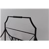 Image 3 : Metal Magazine Rack - 16" x 22" x 8"