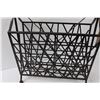 Image 4 : Metal Magazine Rack - 16" x 22" x 8"