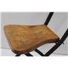 Image 2 : Wood & Metal Miniature Folding Chair - 16" x 9" - Unfolded