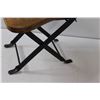 Image 4 : Wood & Metal Miniature Folding Chair - 16" x 9" - Unfolded