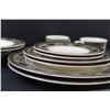 Image 4 : Mikasa Brand Dishes: (6) Plates, (2) Soup Bowls, (2) Mugs