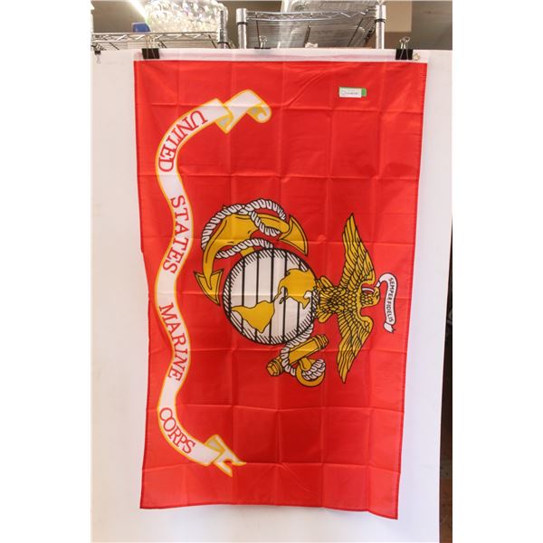United States Marine Corp Flag - 36" x 59"