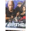 Image 3 : Fast & Furious Happy Birthday Banner - 36" x 59"
