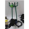 Image 4 : (2) Package of 'L' Cleat Nails, (2) Down Spout Supports, Bicycle Seat, 12v Plug in Light - as is, Mi