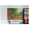 Image 3 : (2) Puzzles: Country Side & Guitar - as is