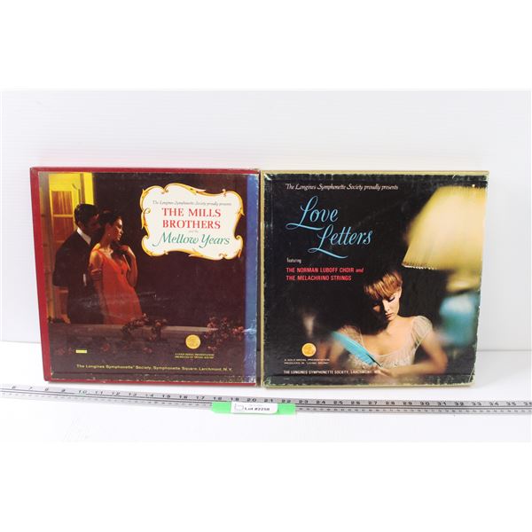 (2) Records: Mills Brothers Collection & Love Letters Symphony Collection