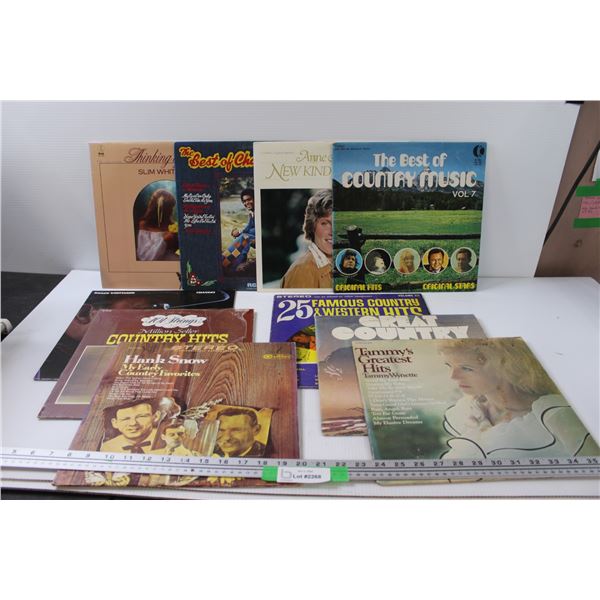 (10) Records: Tammy Wynette, Country, Western, Misc.