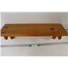 Image 2 : Wooden Shelf - 23" x 7" x 11"