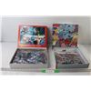 Image 1 : 1000pc Underwater Dogs Puzzle - 27" x 20", 1000pc Coral Reef Puzzle - 23" x 23" All As Is
