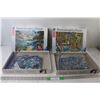 Image 1 : 1000pc Dolphin Puzzle - 19 1/2" x 27 1/2", 1000pc Storybook Puzzle - 19 1/2" x 27 1/2" All As Is
