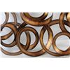 Image 3 : Metal hanging Wall Decoration - Approx 37" x 20"