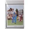 Image 2 : Nick Faldo Golf Painting Framed - 18" x 21"
