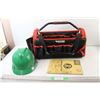 Image 1 : Husky Tool Bag, Saskatchewan Roughriders Hardhat, Minneapolis Moline Shop Manual