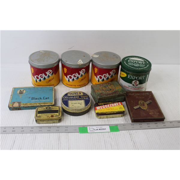 Tobacco Tins, Cellulose Tape Tin