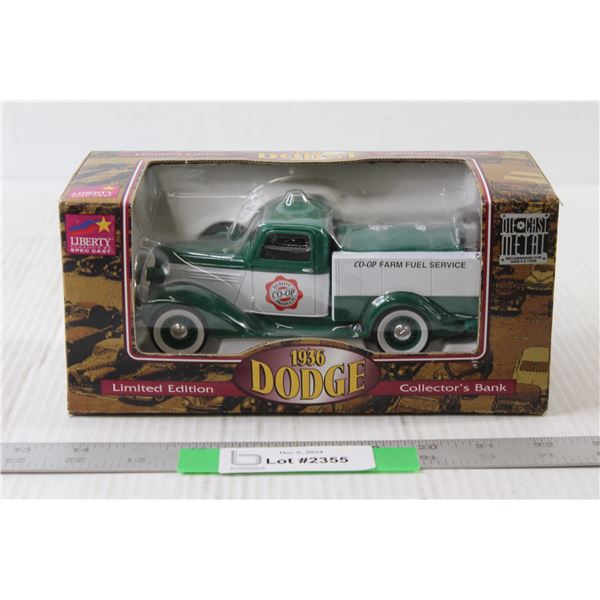 Limited Edition 1936 Dodge Collectors Bank - In Box