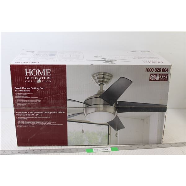 Small Room Ceiling Fan - 44" Windward