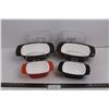 Image 1 : (2) Plastic Serving Trays 7"x11" & (2) Plastic Serving Trays 8"x5"